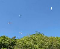 Paraglider &uuml;ber Leinsweiler